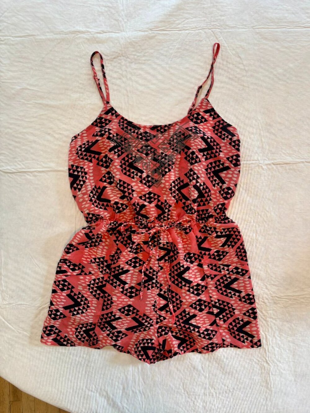 fun summer Ecoté romper / M / geometric